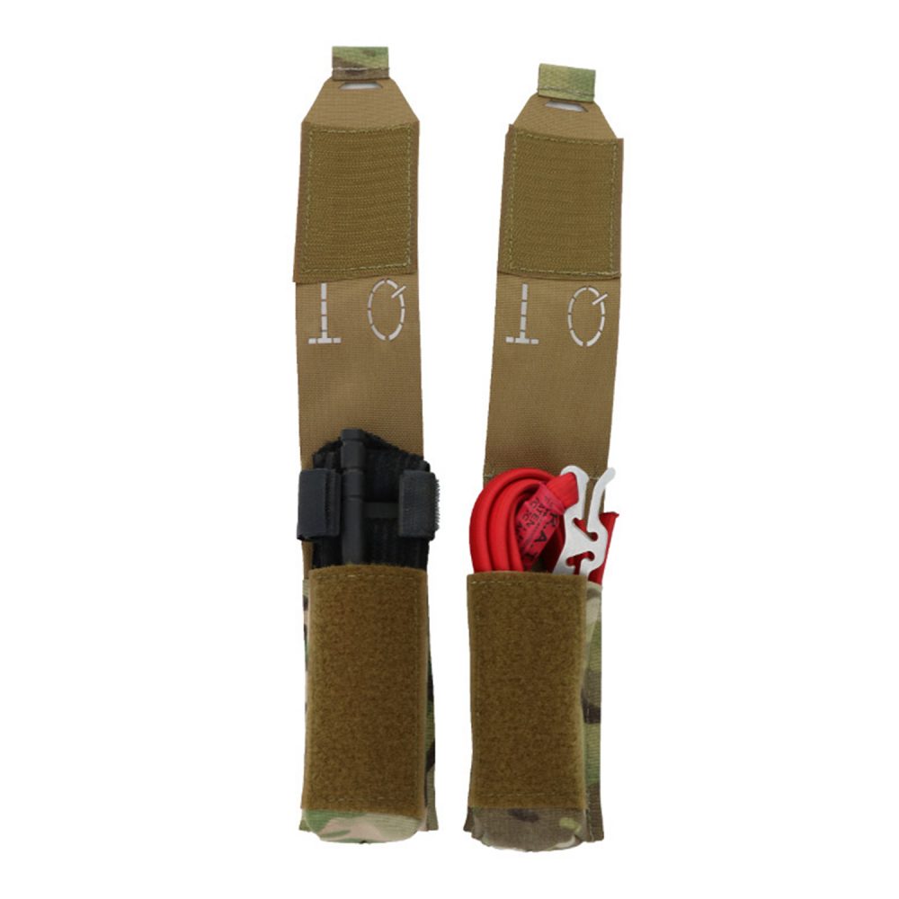 USMC Tourniquet Pouch - 2-Pack Coyote Brown MOLLE/PALS Compatible | Military Surplus
