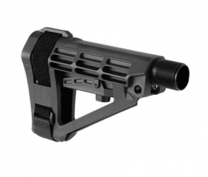 SB Tactical SBA4 Pistol Stabilizing Brace w/ 6 Position Milspec Receiver Extension