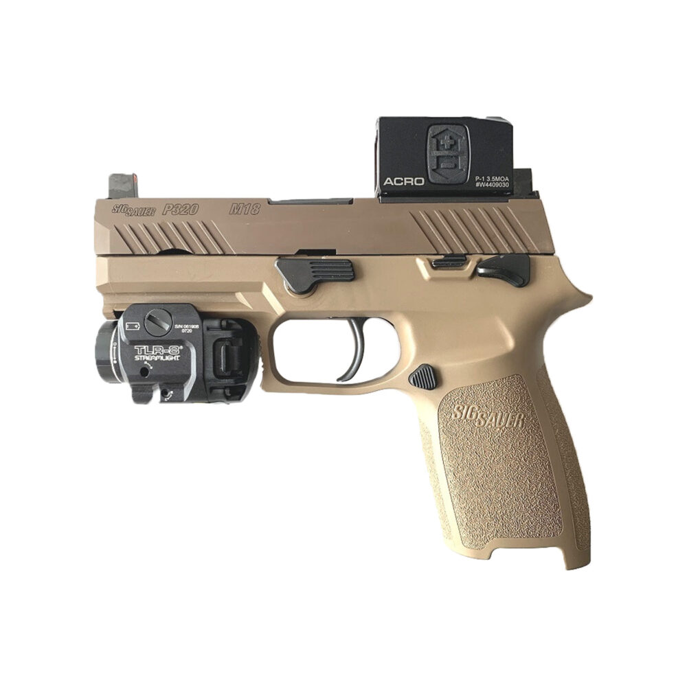 Forward Controls Design OPFM17/M18 Sig P320 Plate ACRO, Rear Sight